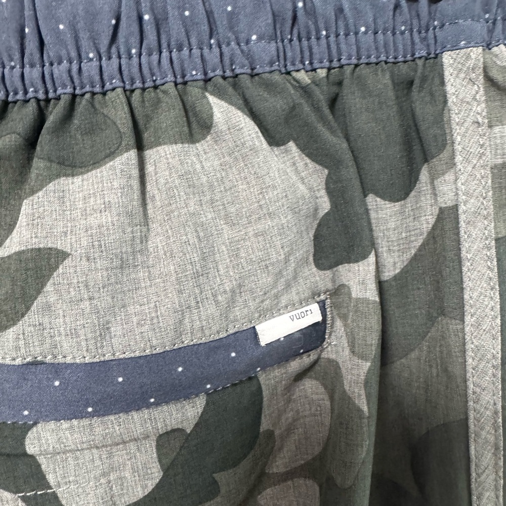 Vuori green-gray shorts - Picture 4 of 5